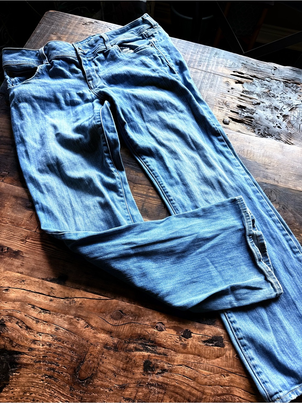American Eagle Outfitters Light Blue Women's Boot Cut Jeans size 14
